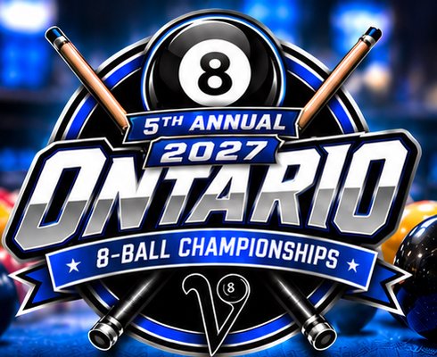 5th annual 2027 Ontario 8-Ball Championships logo